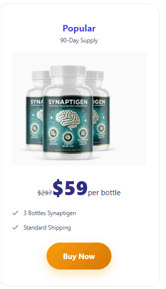 Synaptigen 3 bottle